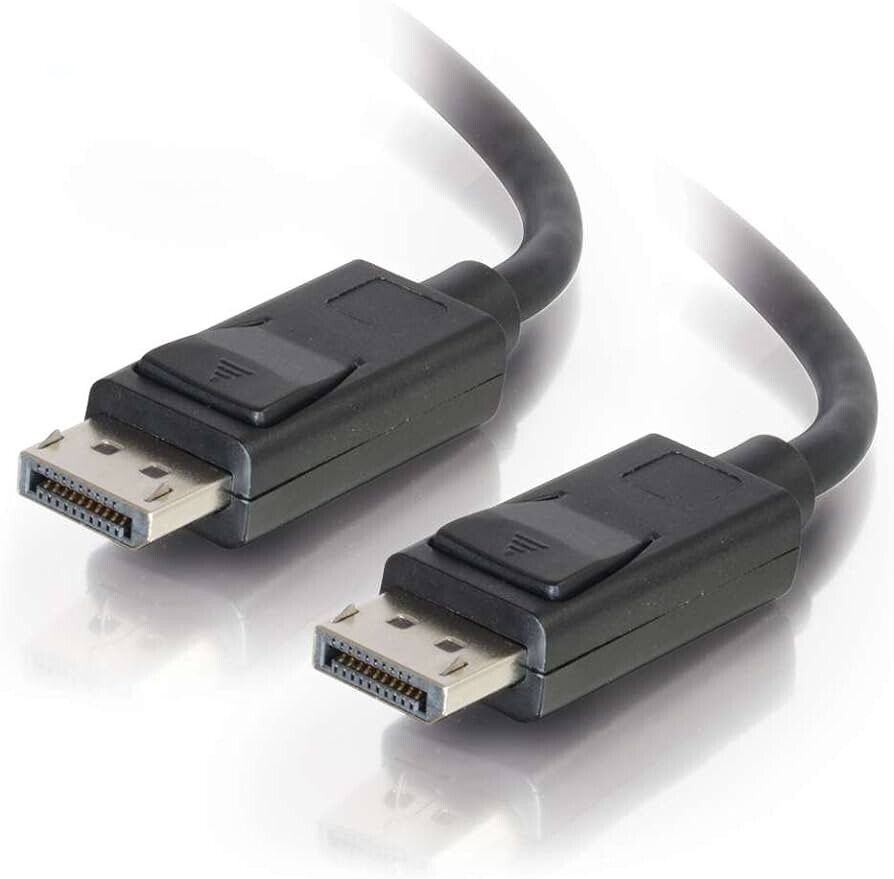 Male to Male DisplayPort Cable - Black