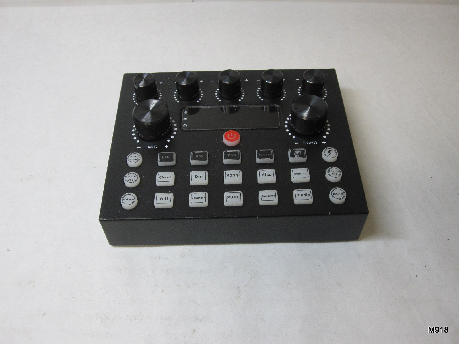 Multi-function V8S Sound Card W/Rich Sound Effect Live Broadcast Audio Equipment
