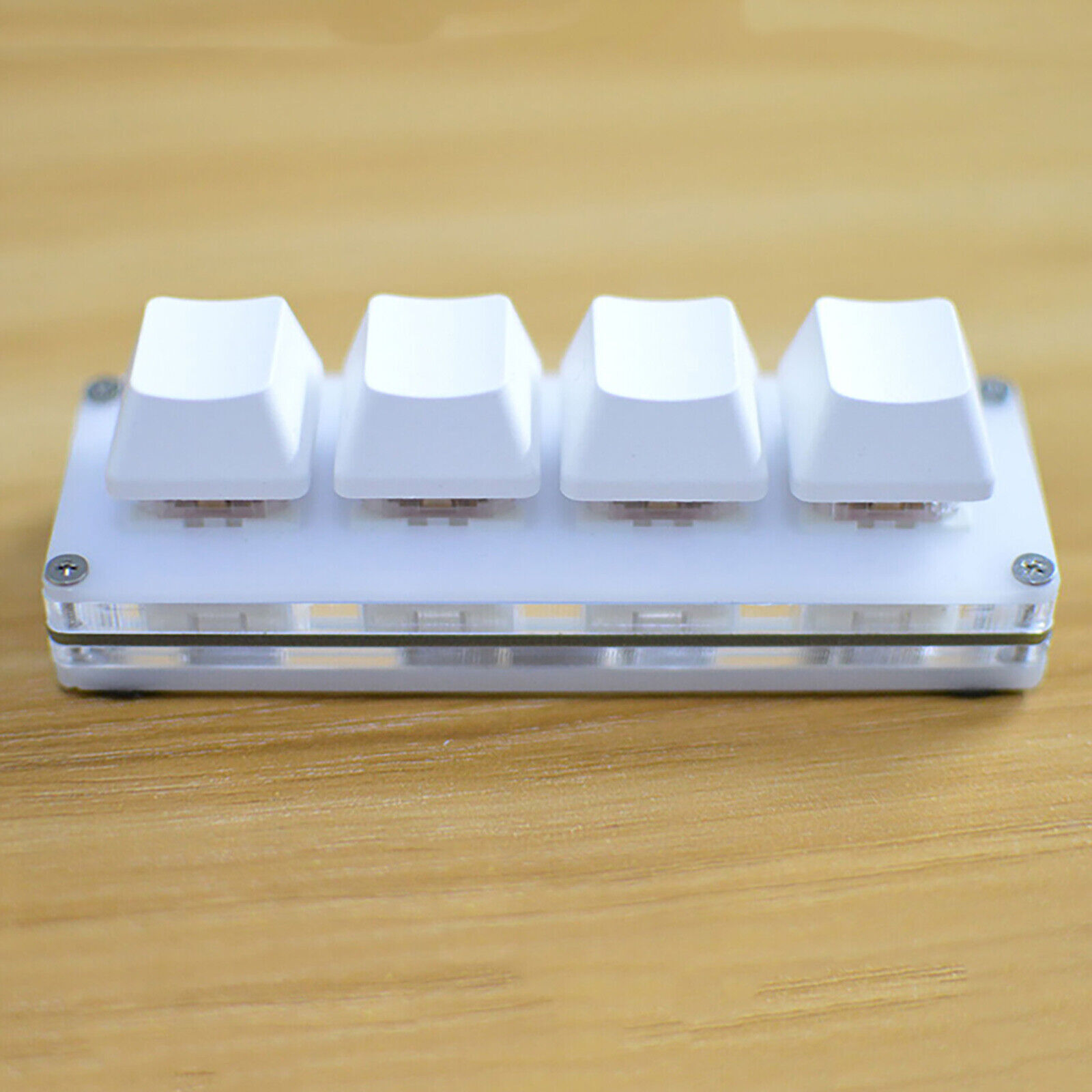 4-key USB Keyboard Mini Keyboard DIY Custom Shortcuts Keyboard + 1.5 Data Cables