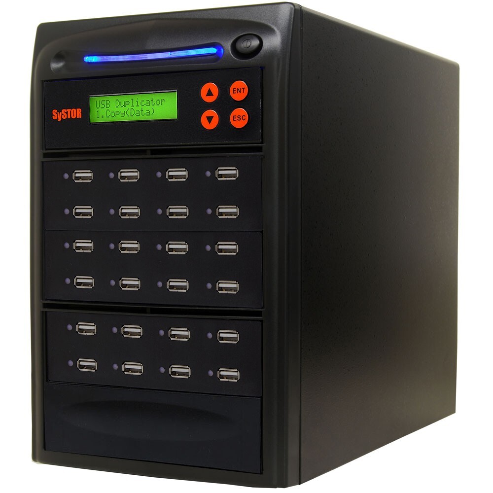 Systor 1:23 USB Duplicator & Sanitizer 2GB/Min Flash Copier/Eraser 2YR WARRANTY