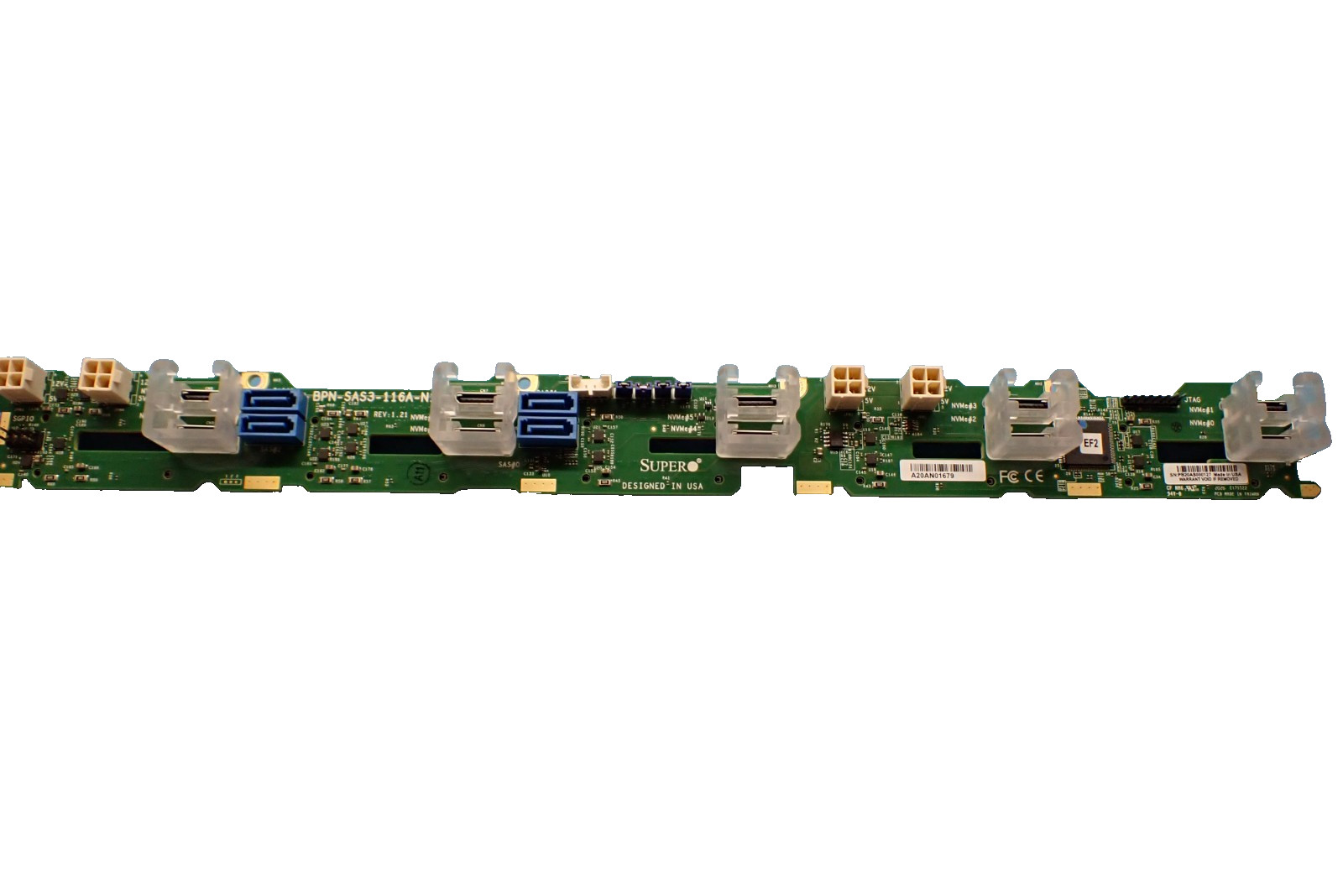 Supermicro BPN-SAS3-116A-N10 SAS216A 24 - Bay 2.5" SAS SATA Backplane 2U SC216A