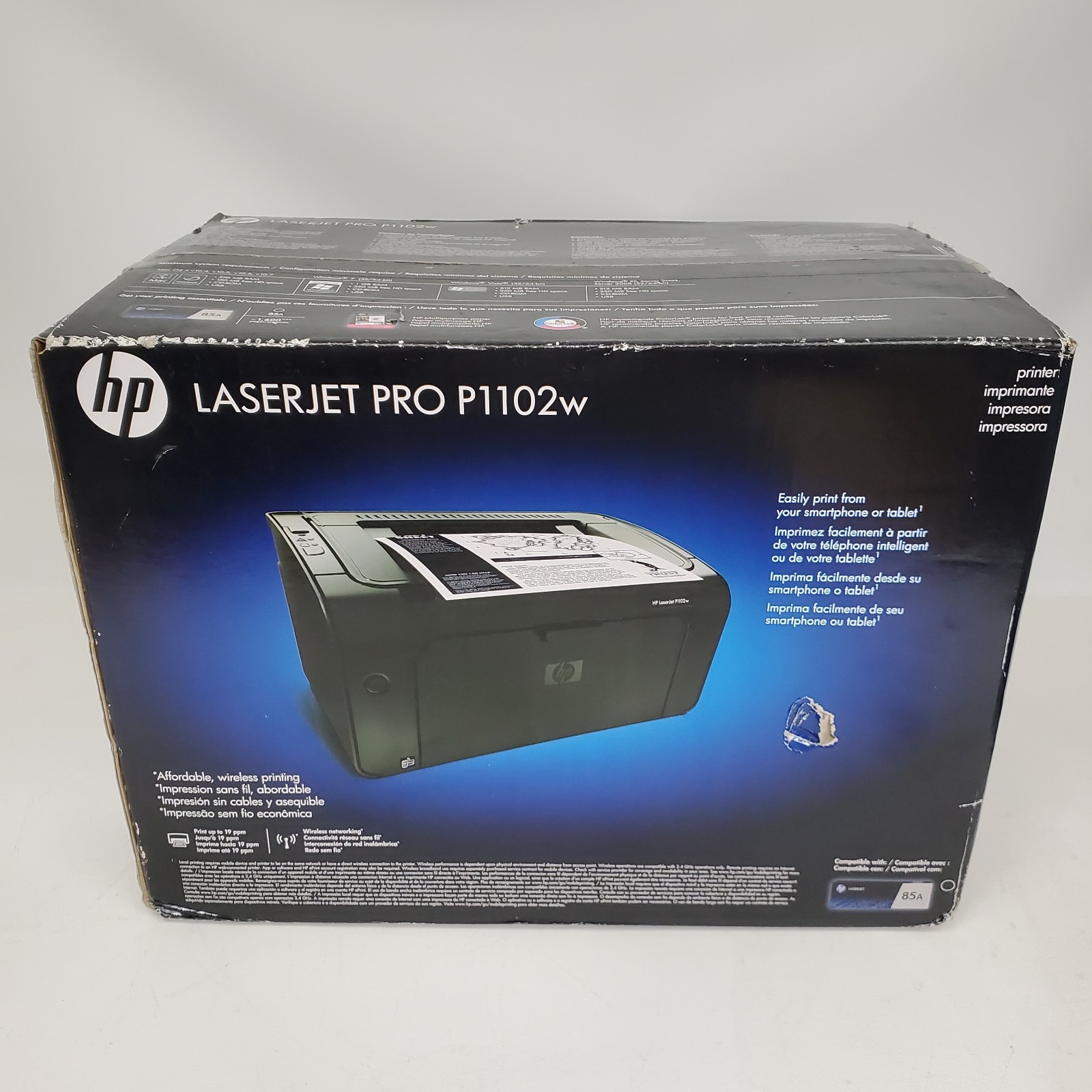 HP LaserJet Pro P1102w Laser Printer (CE658A) NEW
