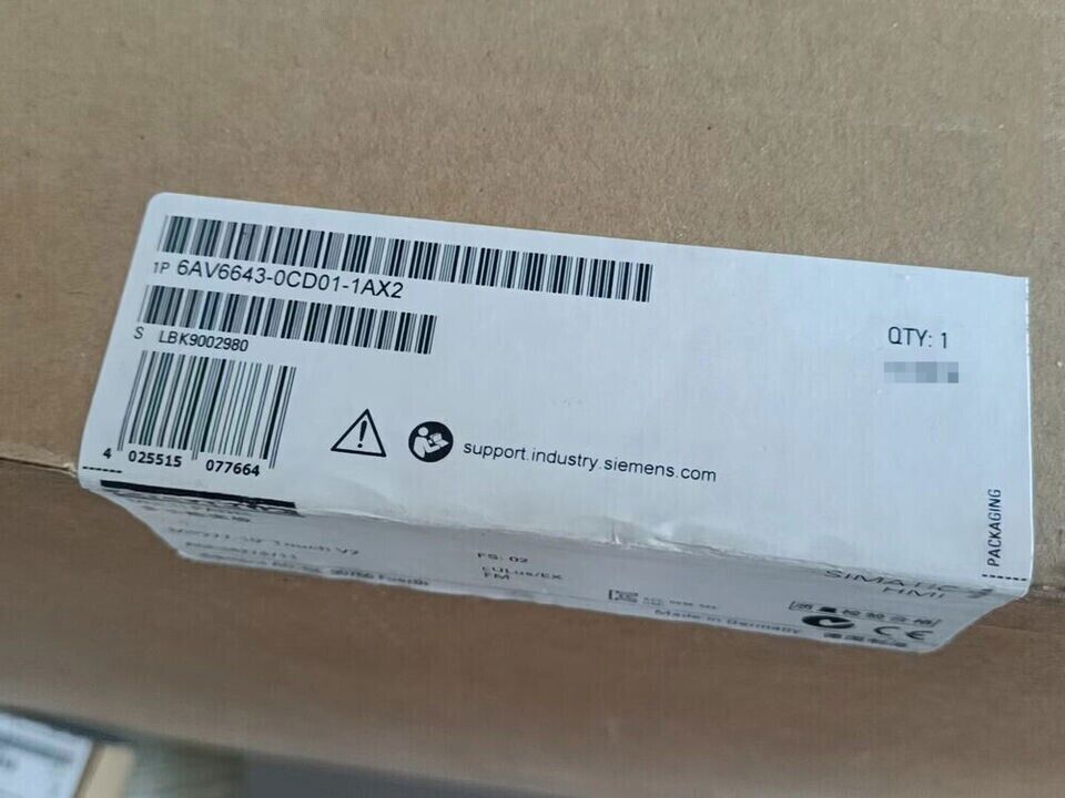 1PC New Siemens 6AV6643-0CD01-1AX2 Touch Panel Fast Shipping