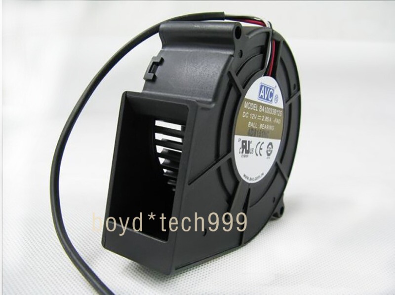 For AVC BA10033B12S Ball Bearing Blower Centrifugal Cooling Fan 9733 12V 2.85A