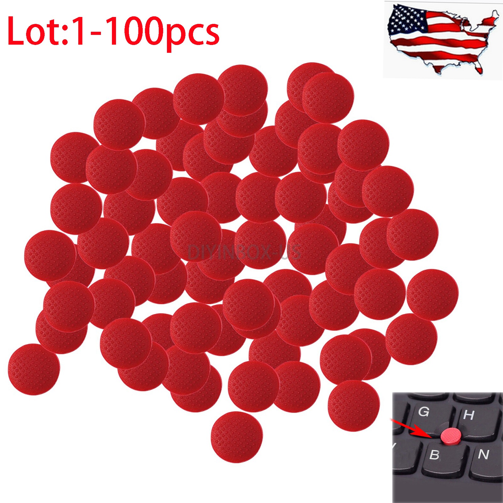 Lot TrackPoint Red Cap for Lenovo ThinkPad P50 P70 X1C T460s T460p T470s E480