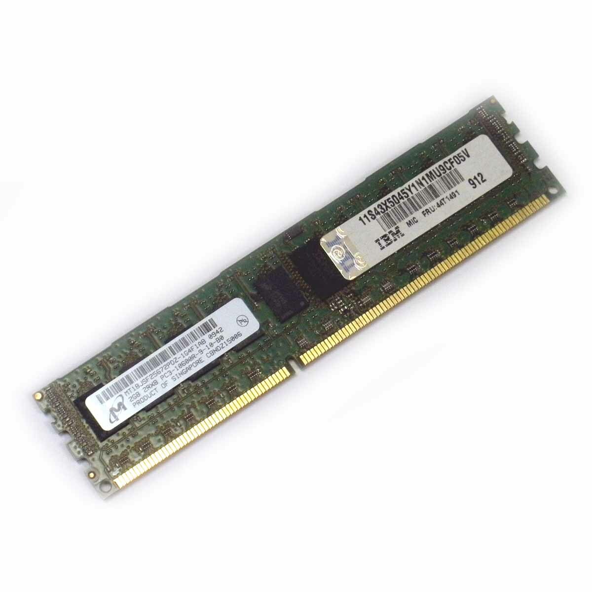 IBM 44T1491 Memory 2gb 1333Mhz PC3-10600 DDR3 SDRAM