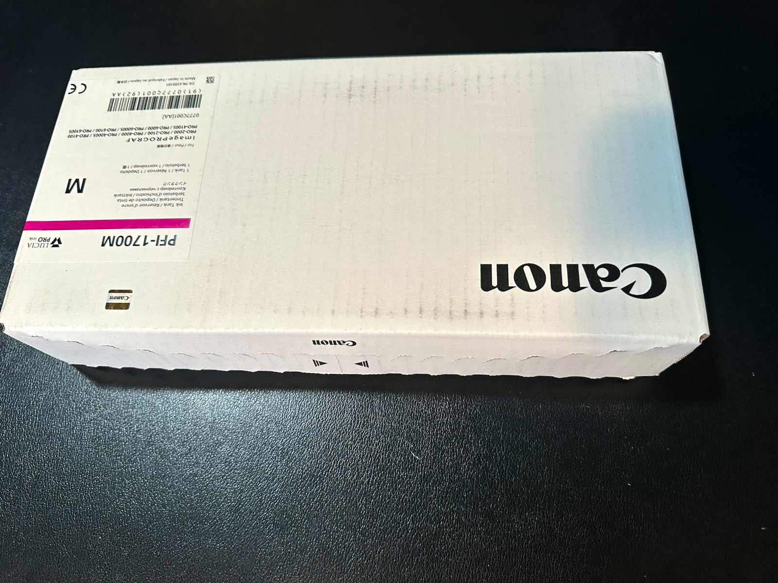 Canon PFI-1700M Magenta Genuine Ink PROGRAF 700ml PRO-2000/2001/4000/4001