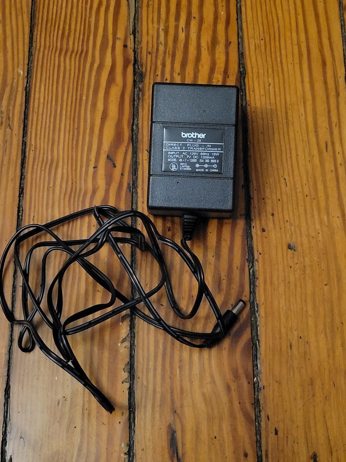 Genuine OEM Brother 120V 60Hz 45W Class 2 AC Adapter Model: 48-7-120 USA Seller