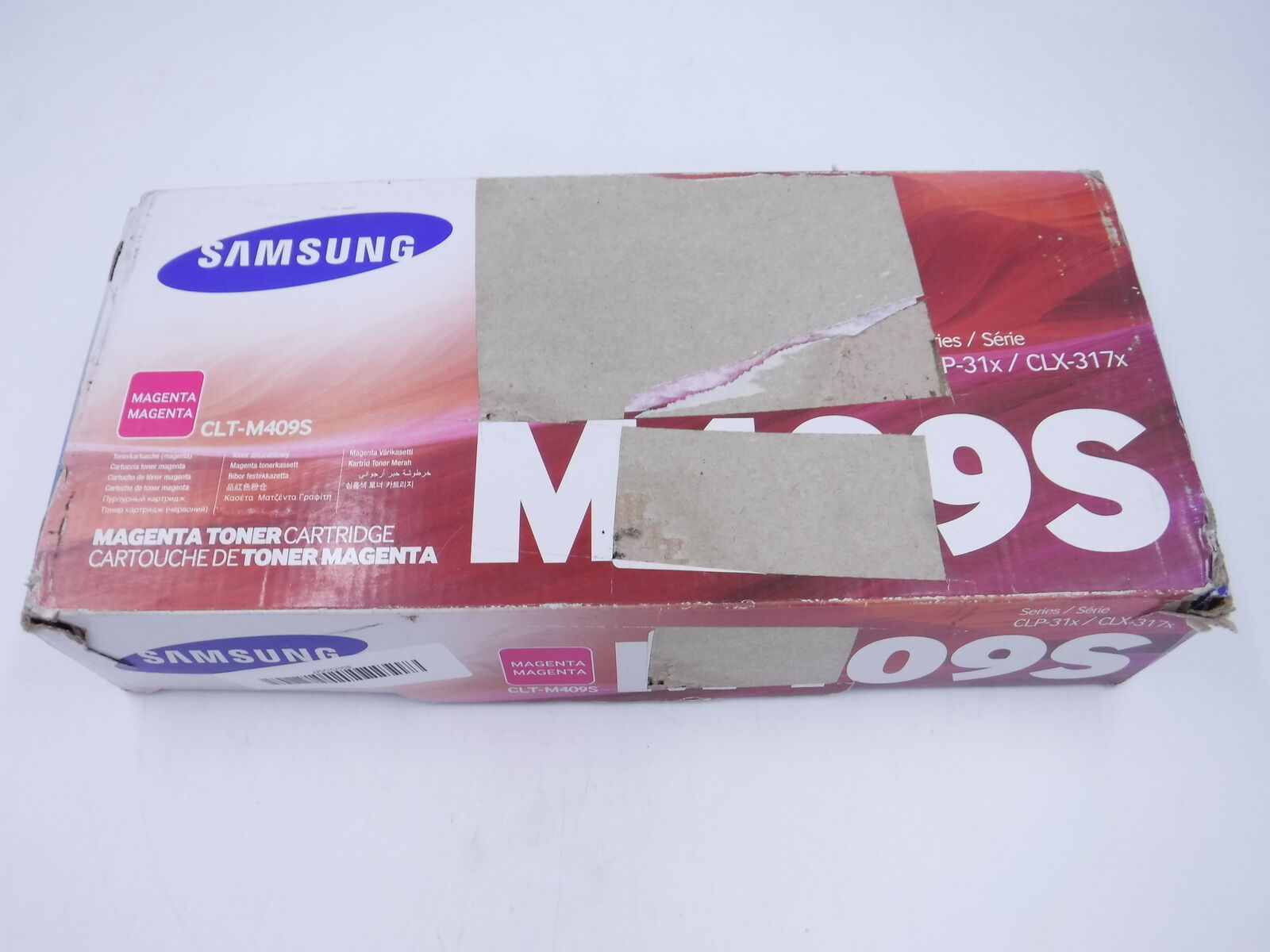 Genuine Samsung 409S Magenta Toner CLT-M409S for CLP-31x Sealed Box