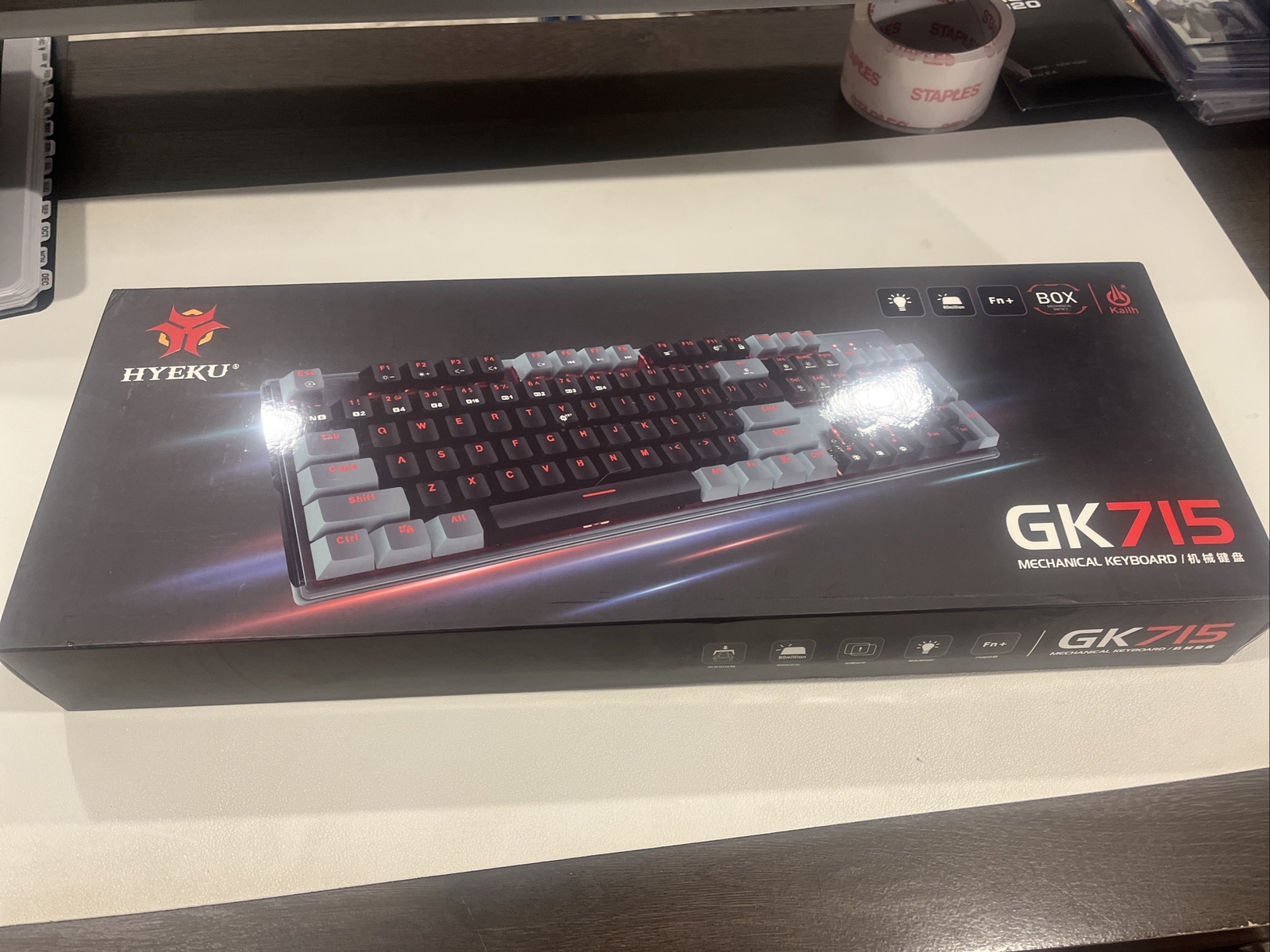 Hyeku GK715 Mechanical Keyboard NEW IN BOX