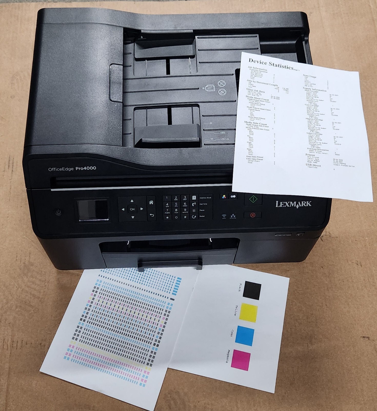 Lexmark OfficeEdge Pro4000 All-In-One Inkjet Printer NEW,  NO BOX