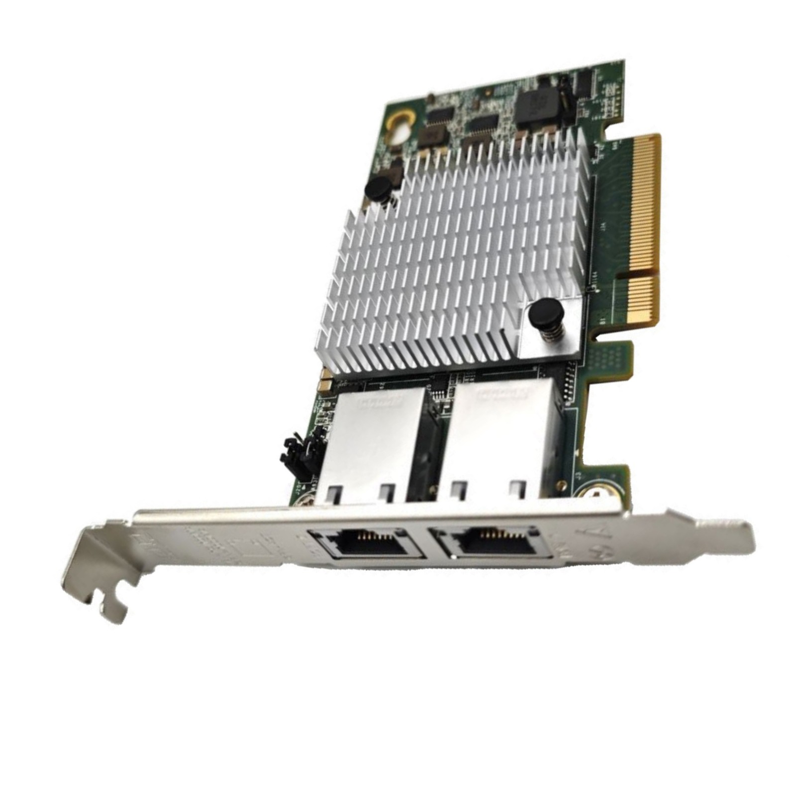 1Pc 10G Dual RJ45 Ports PCI-Express Ethernet Network Adapter For Intel X540-T2
