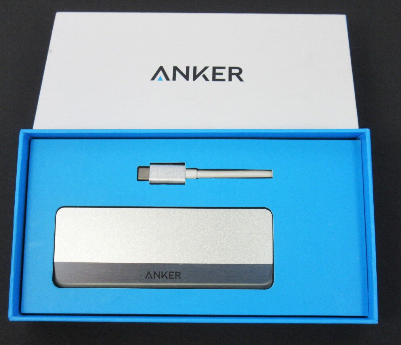 Anker Premium USB-C Mini Dock SD Card Ethernet HDMI USB-C Input Port Model A8361