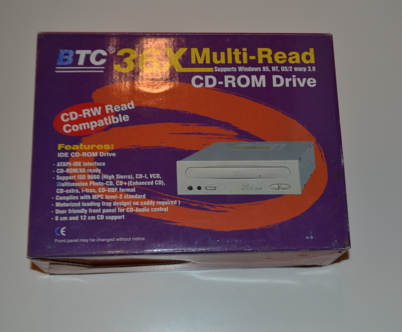 BTC 36X Multi-Read CD-Rom Drive in original box