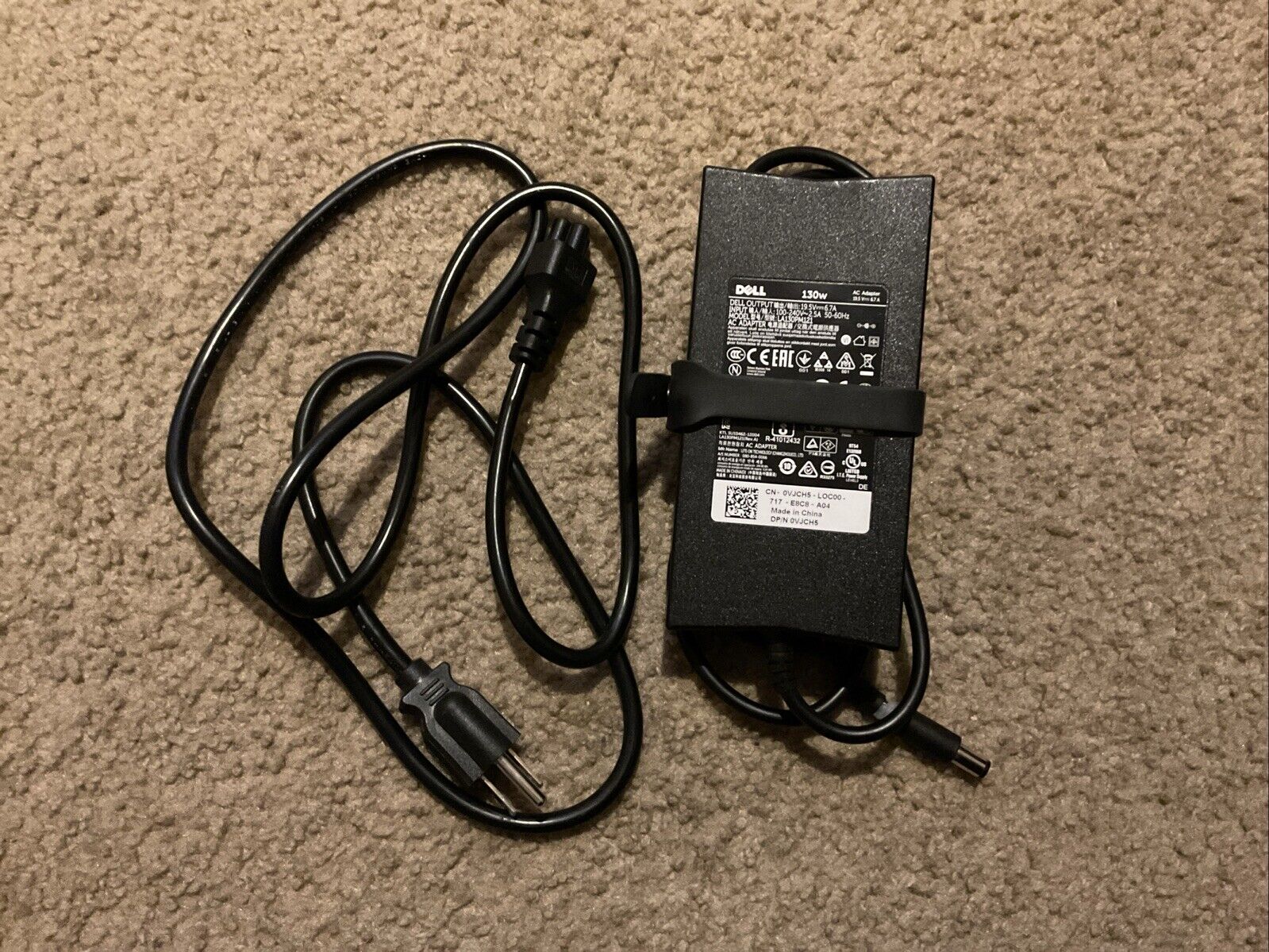 OEM DELL VJCH5 19.5V 6.7A 130W Genuine Original AC Power Adapter Charger