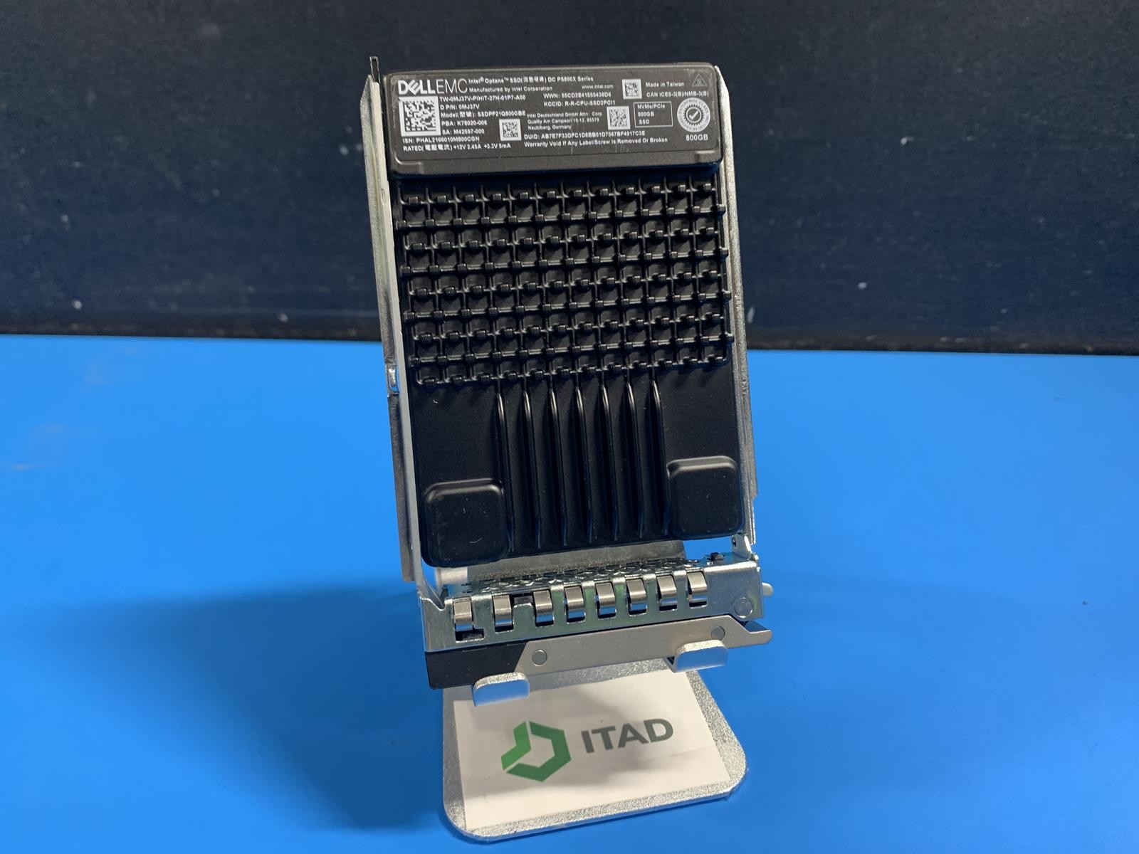 Dell Intel DC P5800X 0MJ37V SSD 800GB NVMe SSDPF21Q800GBE