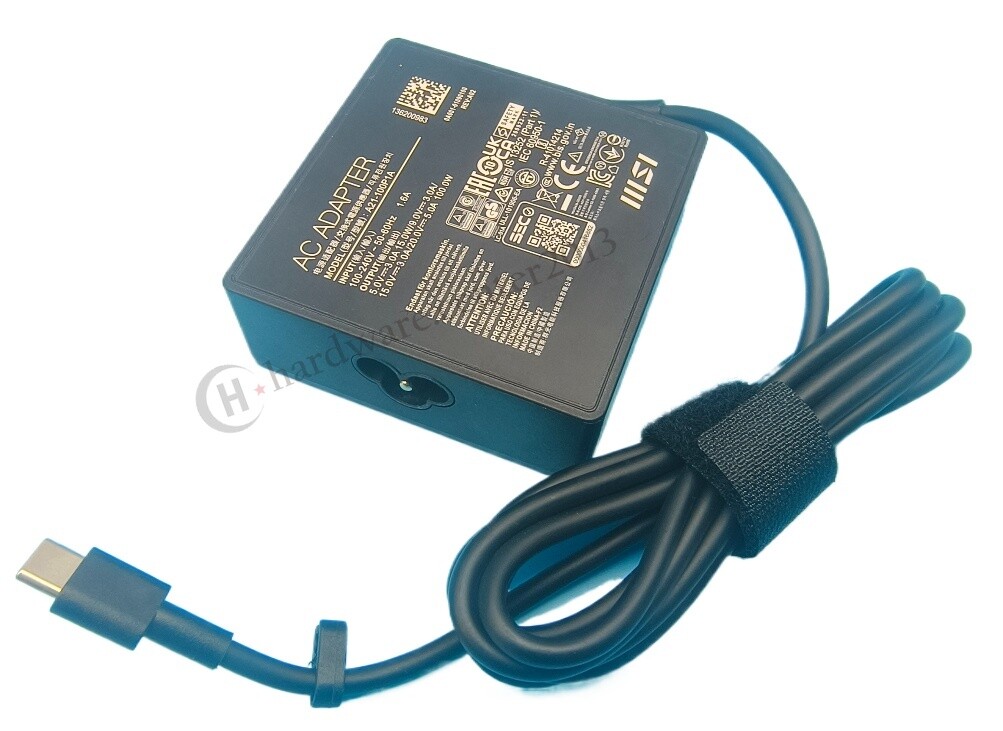 Original MSI 100W USB-C Power adapter Prestige 16 Evo A13M A13M-259US A21-100P1A