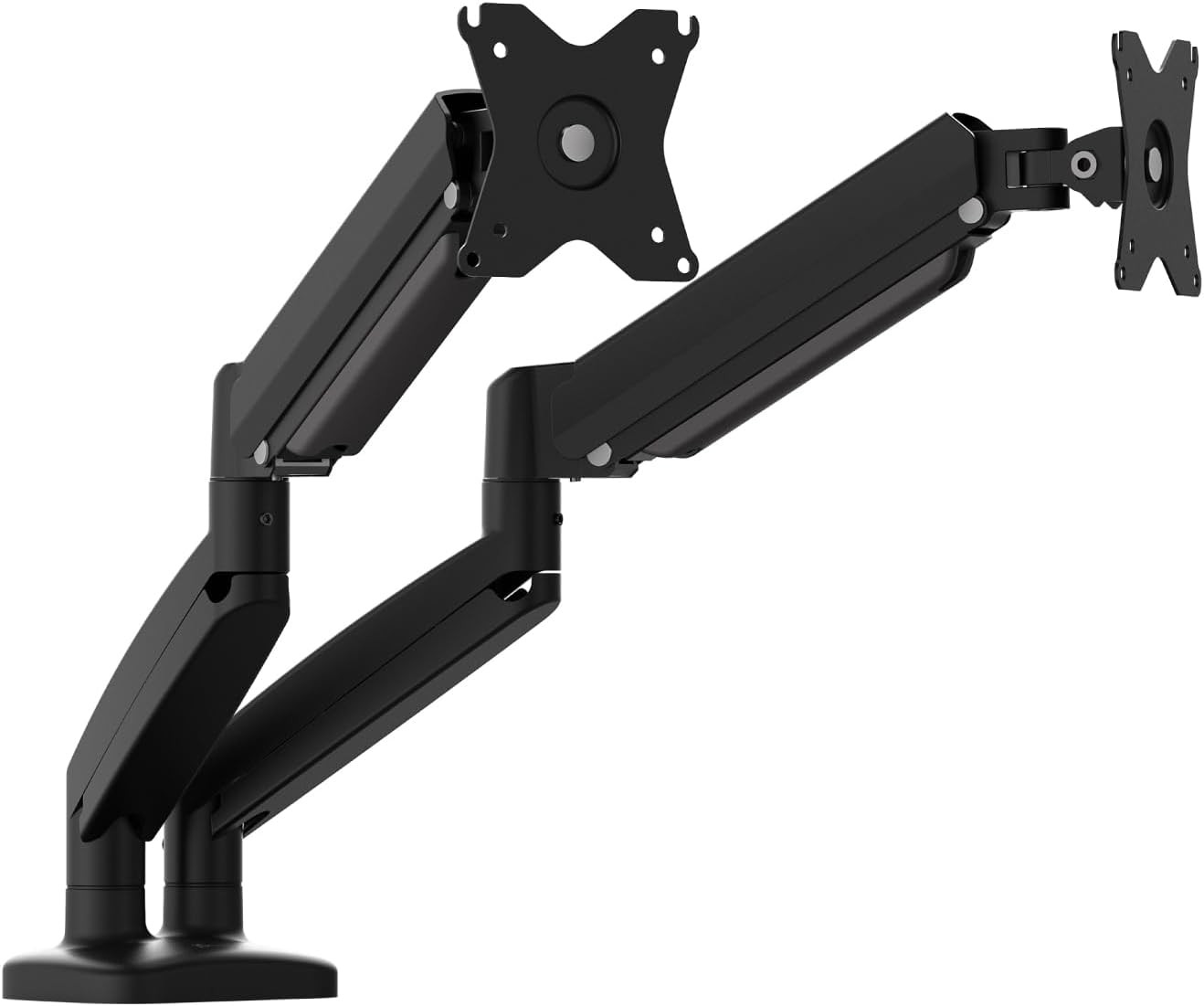 j5create Ergonomic Dual Monitor Mount, Black