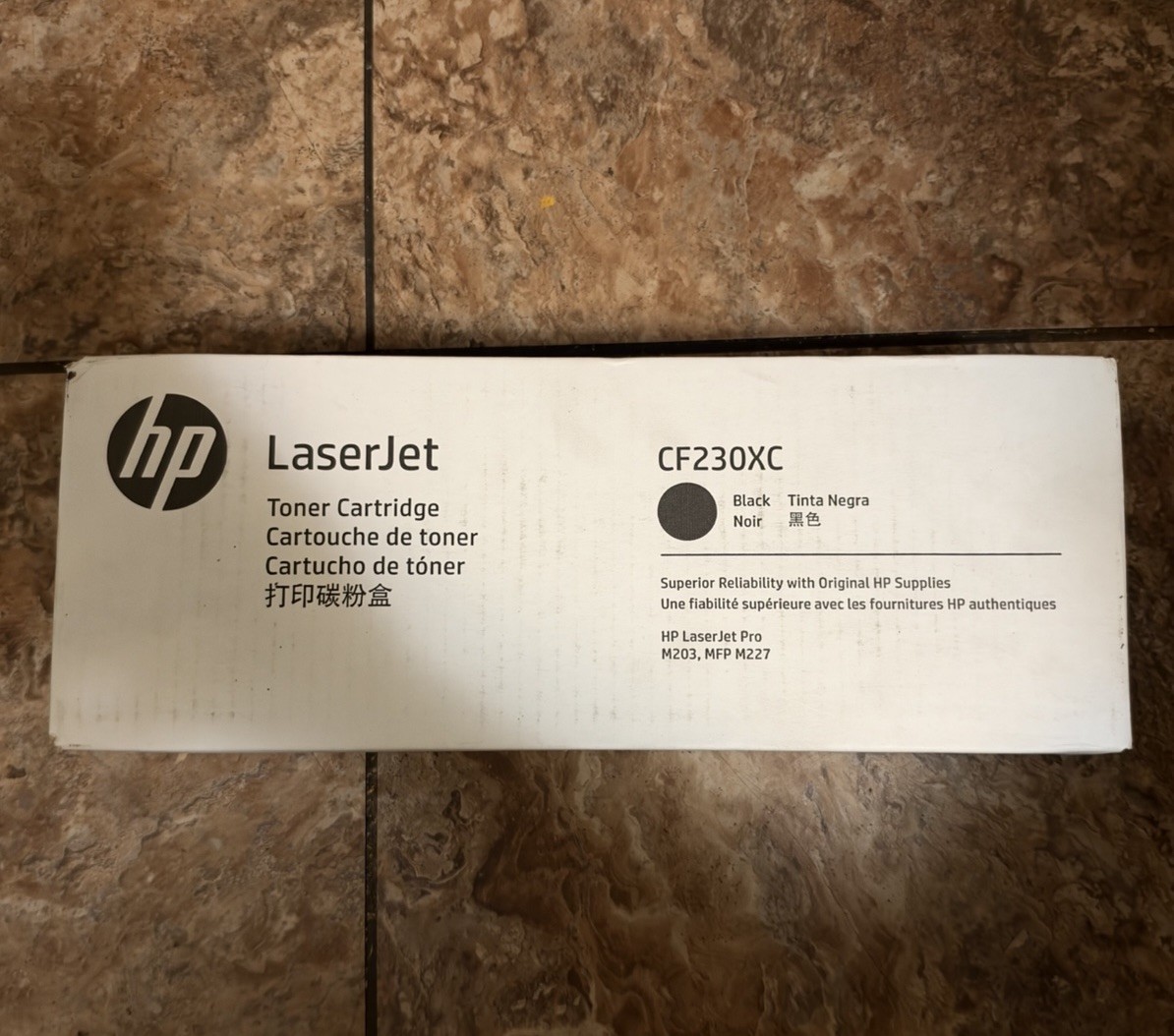 HP LaserJet High Yield Toner Cartridge 30X CF230XC Black M203, MFP M227