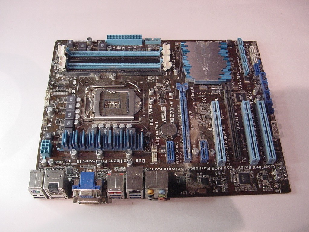 ASUS PBZ77-V LE MOTHERBOARD - NO I/O SHIELD INCLUDED