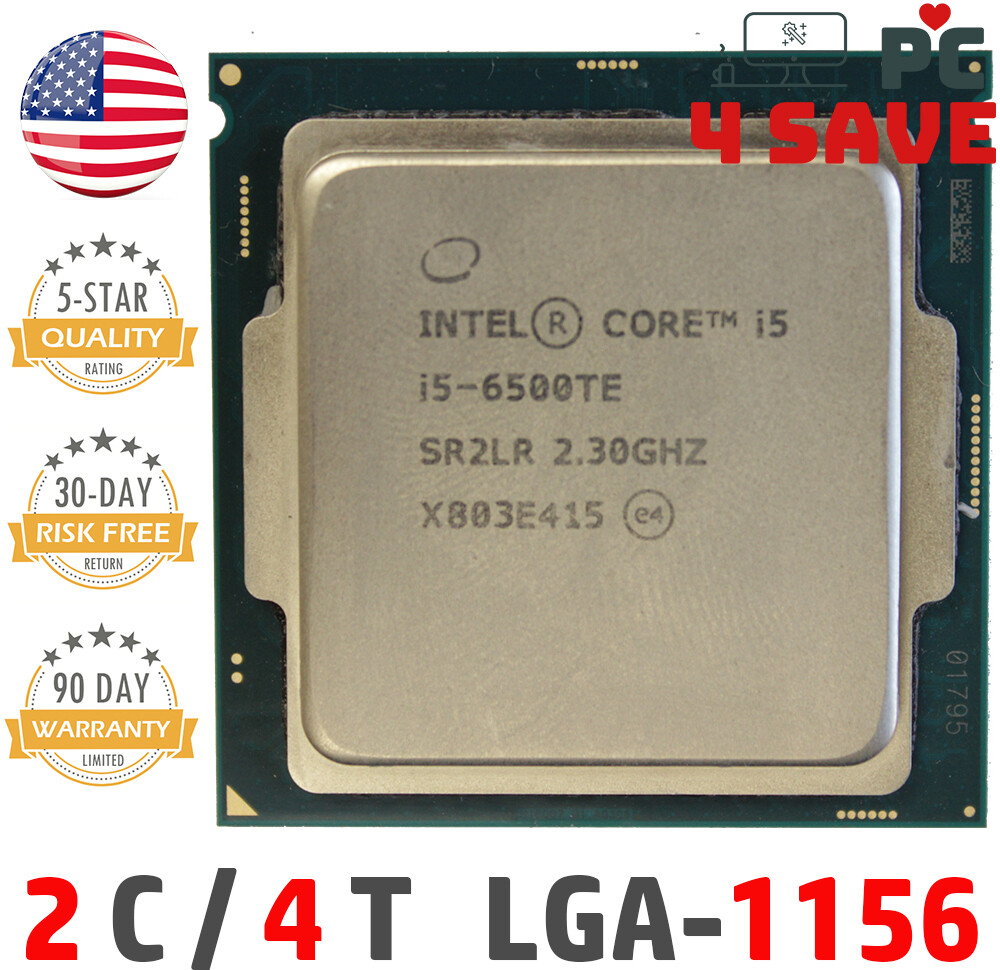 6th Gen Intel Core i5-6500TE 2.30GHz 4-Core LGA-1151 Desktop CPU Processor SR2LR