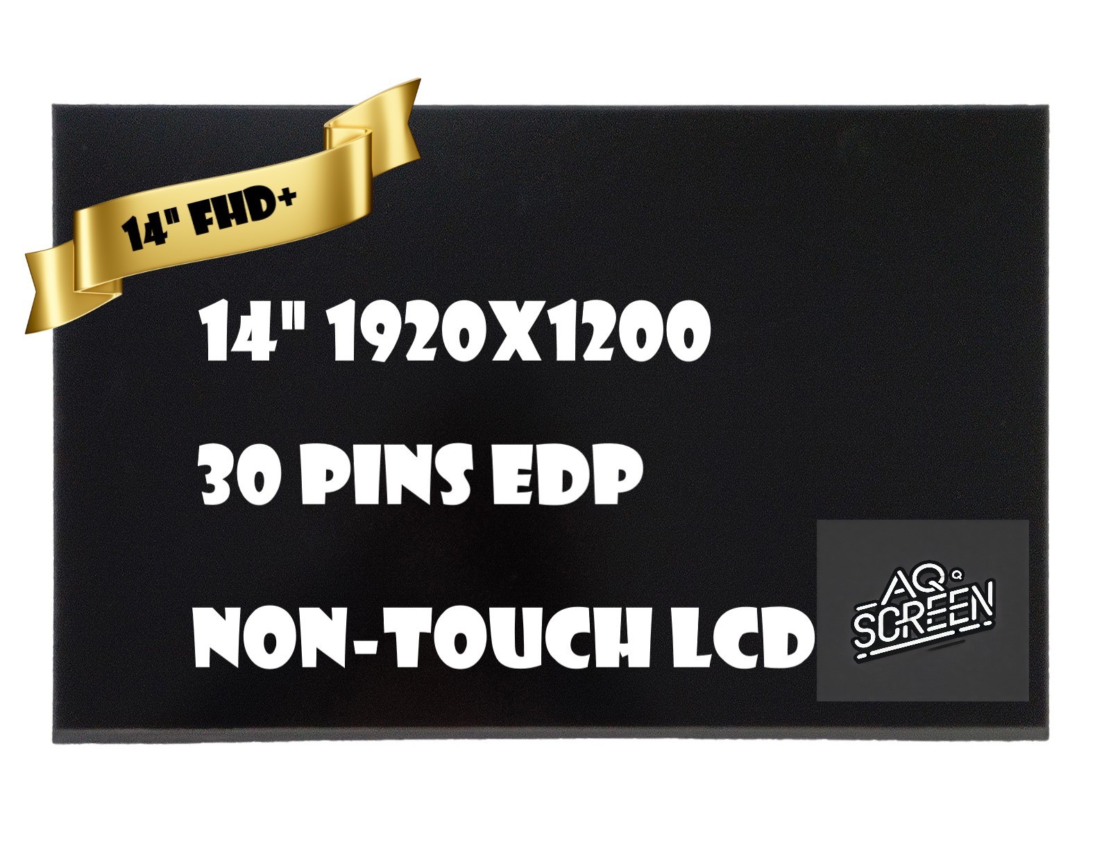 14" FHD+ LCD Display Screen Panel NV140WUM-N4F NonTouch for Dell Pro 14 PC14250