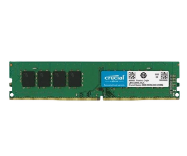 Crucial Basic 8GB DDR4 3200MHz CL22 Desktop Memory RAM Module CB8GU3200