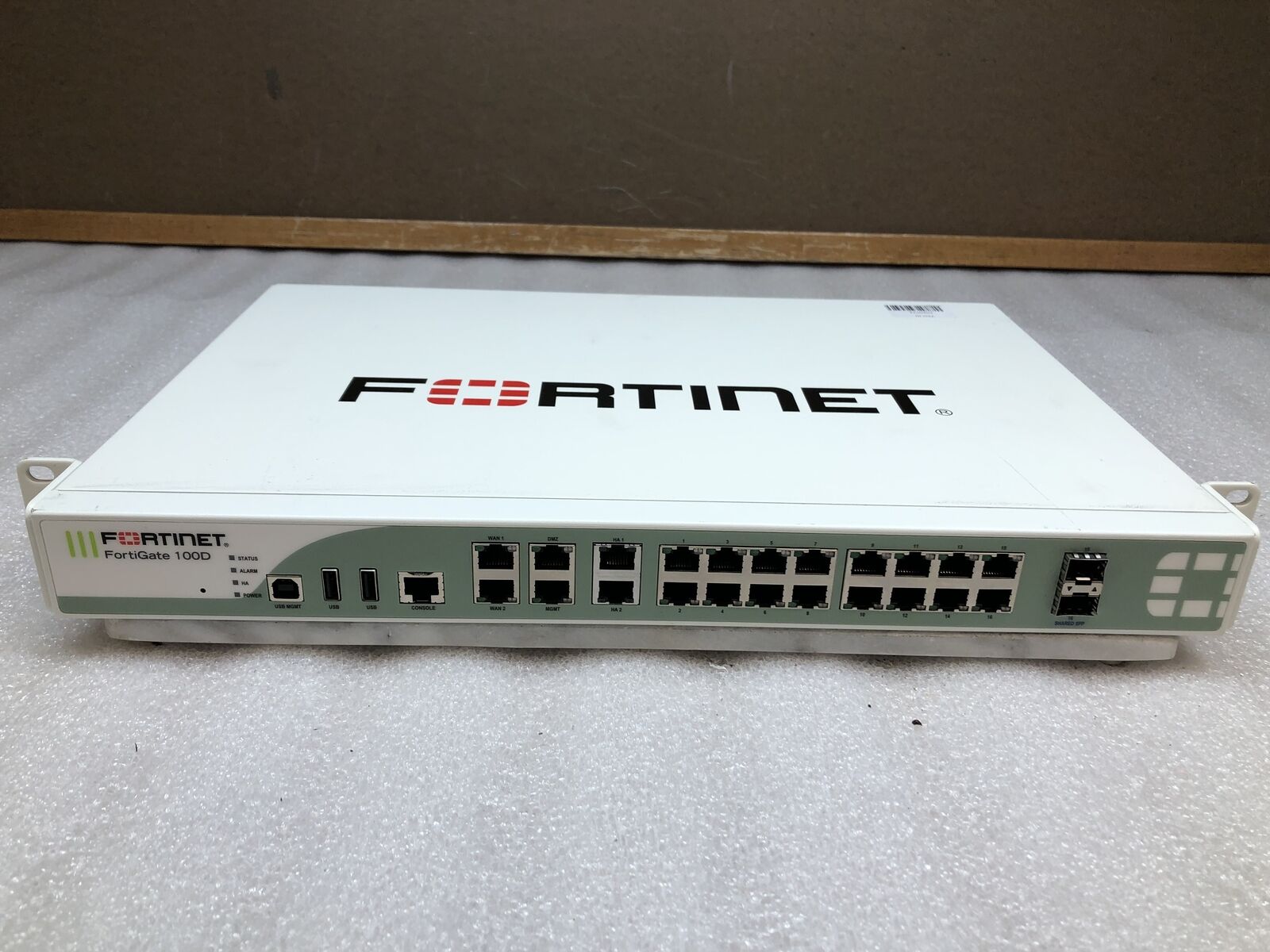 Fortinet FortiGate 100D FG-100D 16-Port Ethernet Security Firewall Appliance
