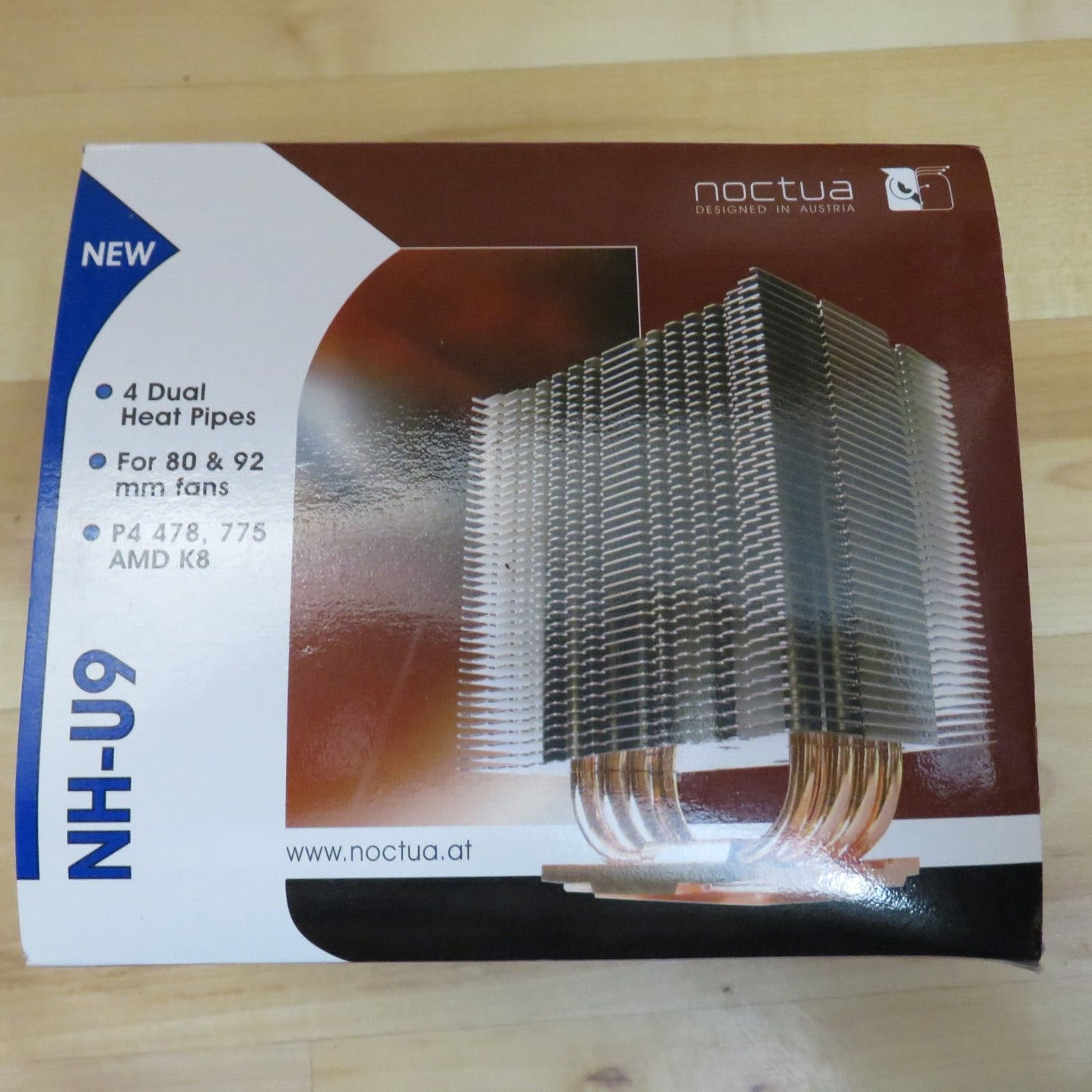 Noctua NH-U9 Single-Tower CPU Cooler 4 Dual Heat Pipes for 80mm & 92mm Fan