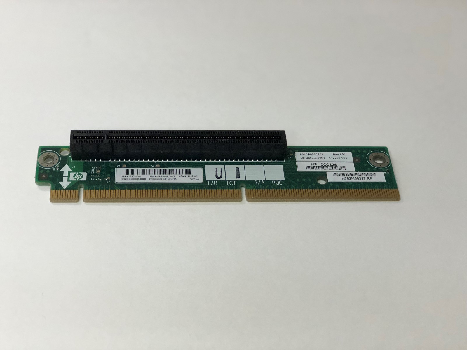419192-001 HP Compaq Proliant DL360 PCI Riser Board  412200-001