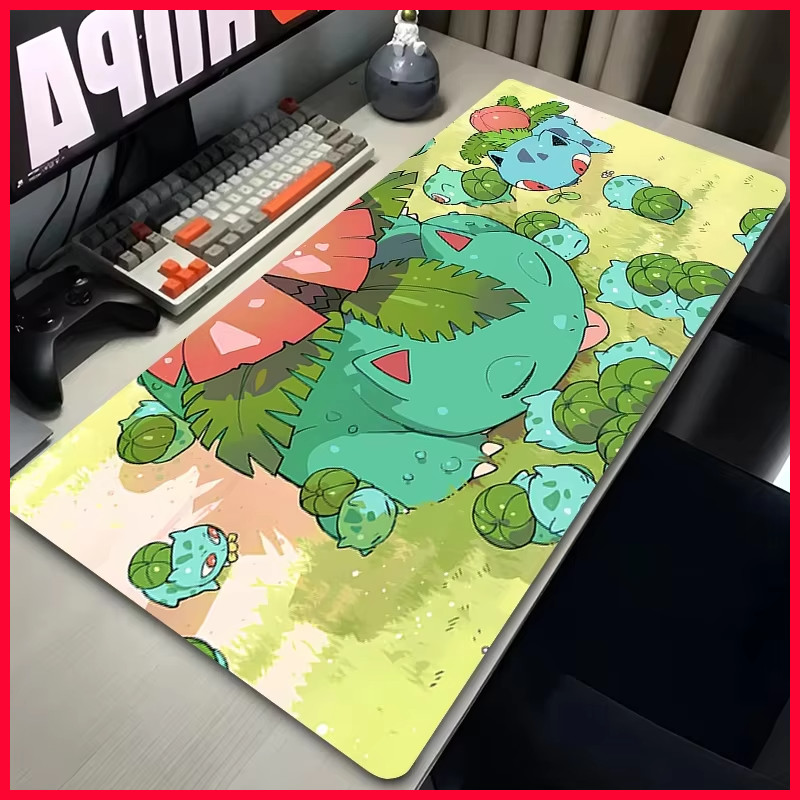 P-Pokemon Bulbasaur Mousepad Large Gaming Mouse Pad FASTSHP856