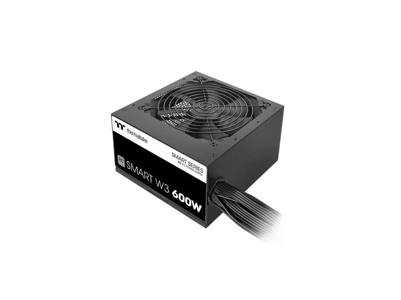 Smart W3 Series 80Plus Certified 600W Power Supply; ATX V3.1 Spec;