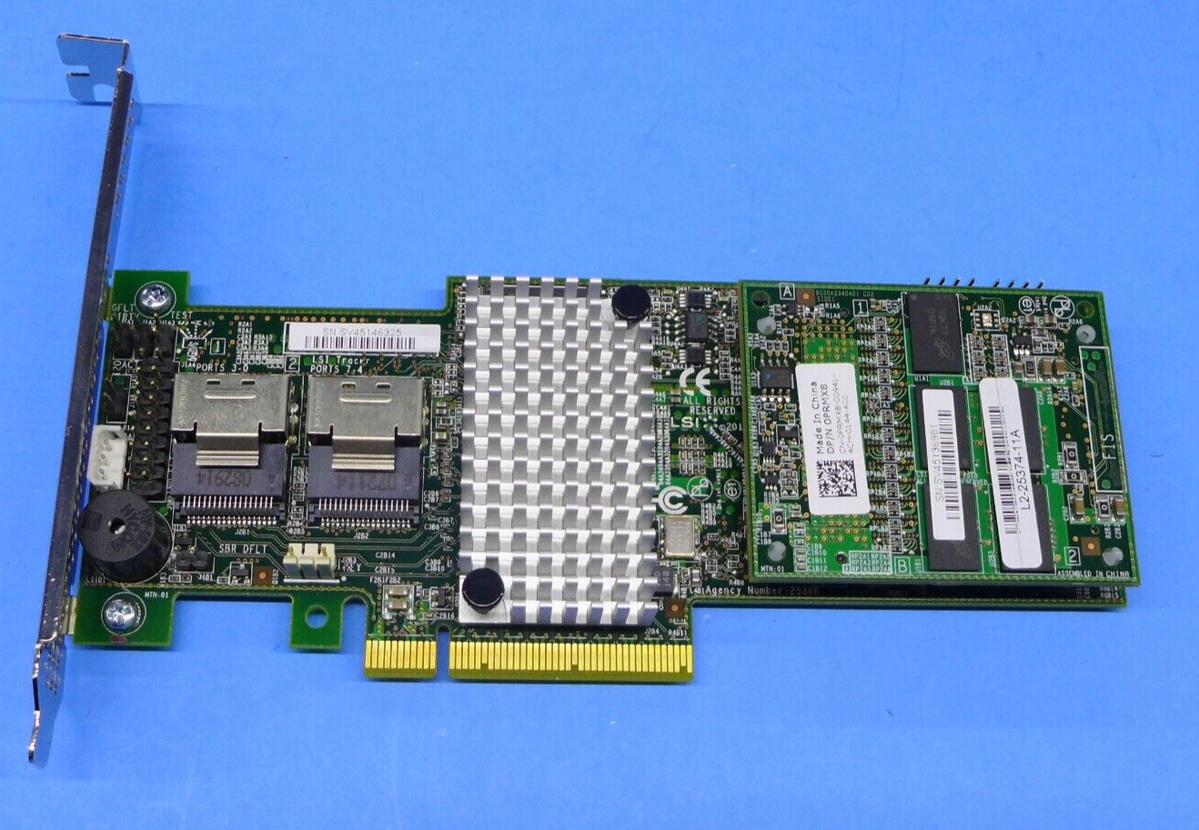 LSI Megaraid 9265-8i 6Gbps 8 Port PCI-E SAS SATA Raid Controller Dell PRMX8