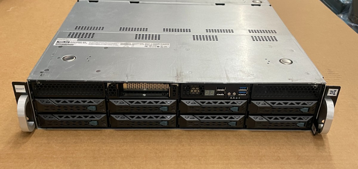 ASUS ESC4000 G4S Intel 2U AI / GPU Accelerator Server - No Procs/Memory/Drives