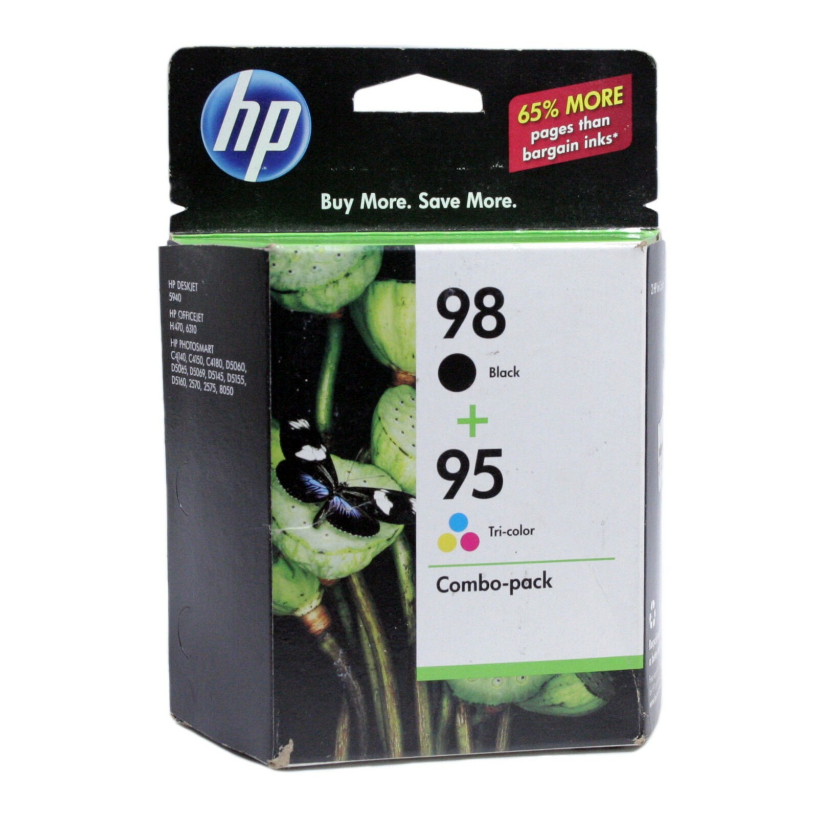 2PK Genuine HP 98 HP 95 Ink Cartridge for Deskjet 5940 Officejet 6310 EXP DATE