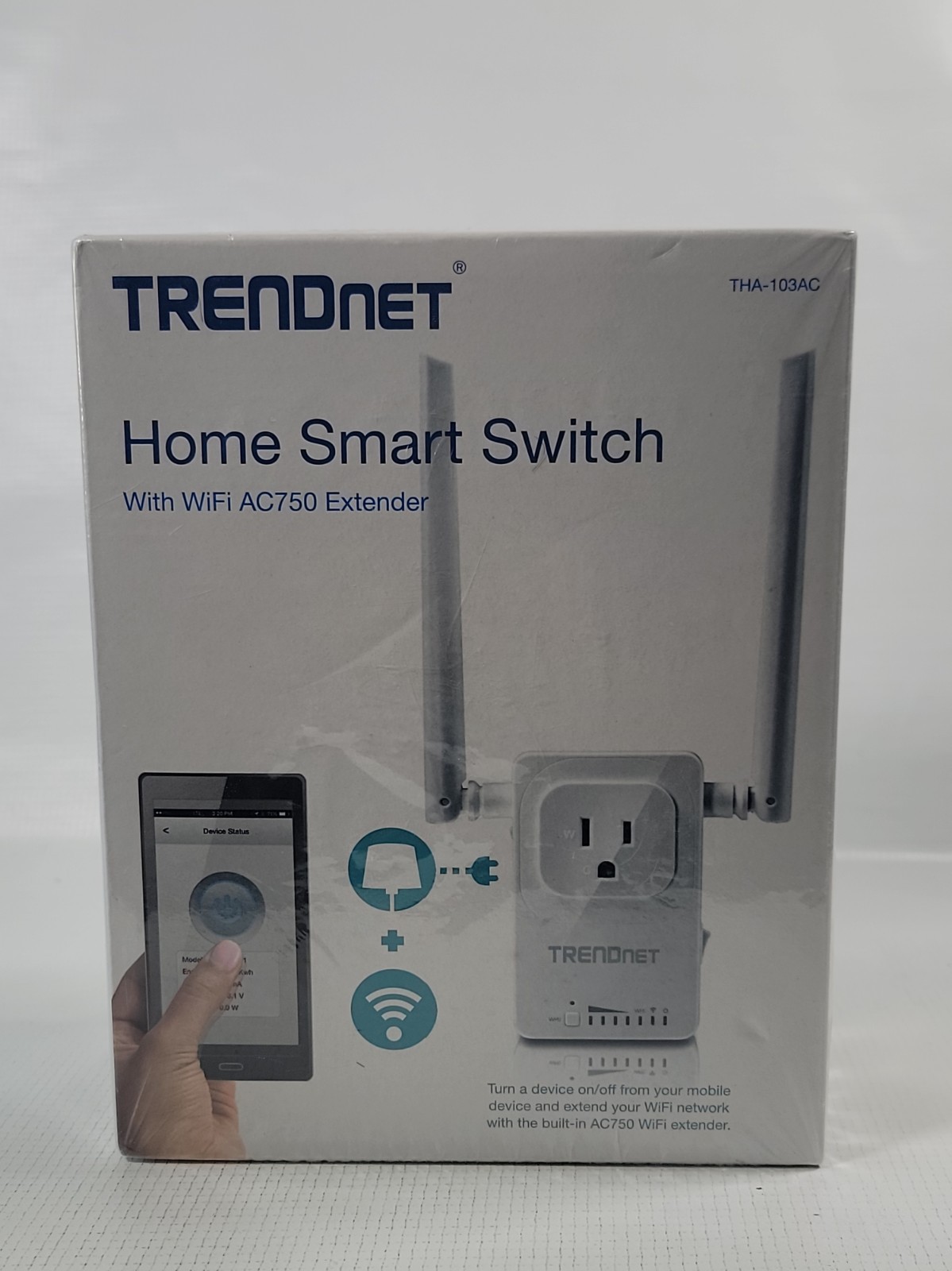 Trendnet Home Smart Switch with WiFi AC750 Extender - Wireless Booster Repeater 