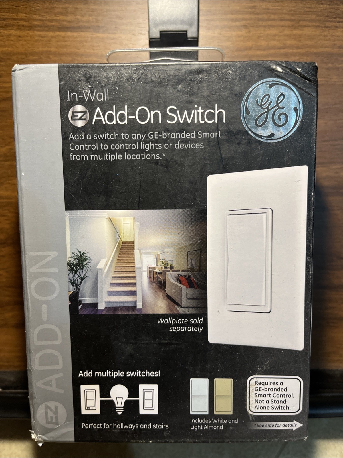 GE EZ Add-On Switch ZW2004 - New And Sealed