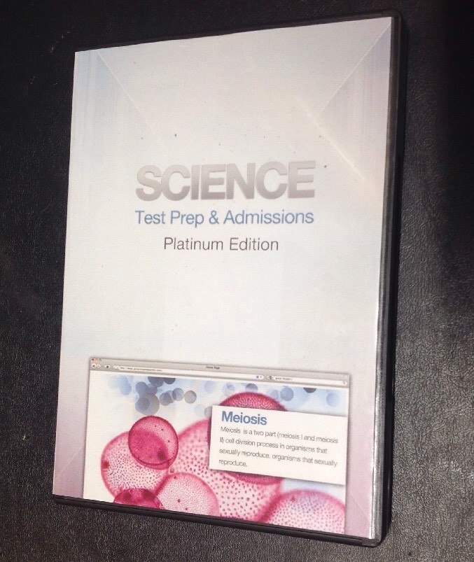 Science Exams Test Prep & Admissions Platinum Edition CD ROM WIN