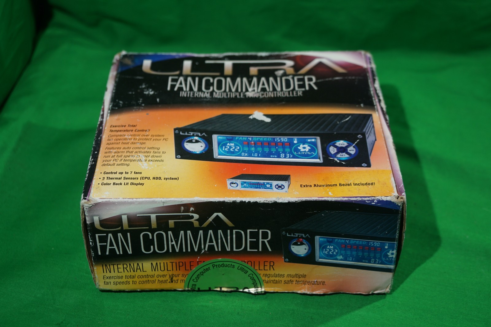 NEW Ultra Fan Commander Internal Multiple Fan Controller up to 7 Fans 3 Sensor