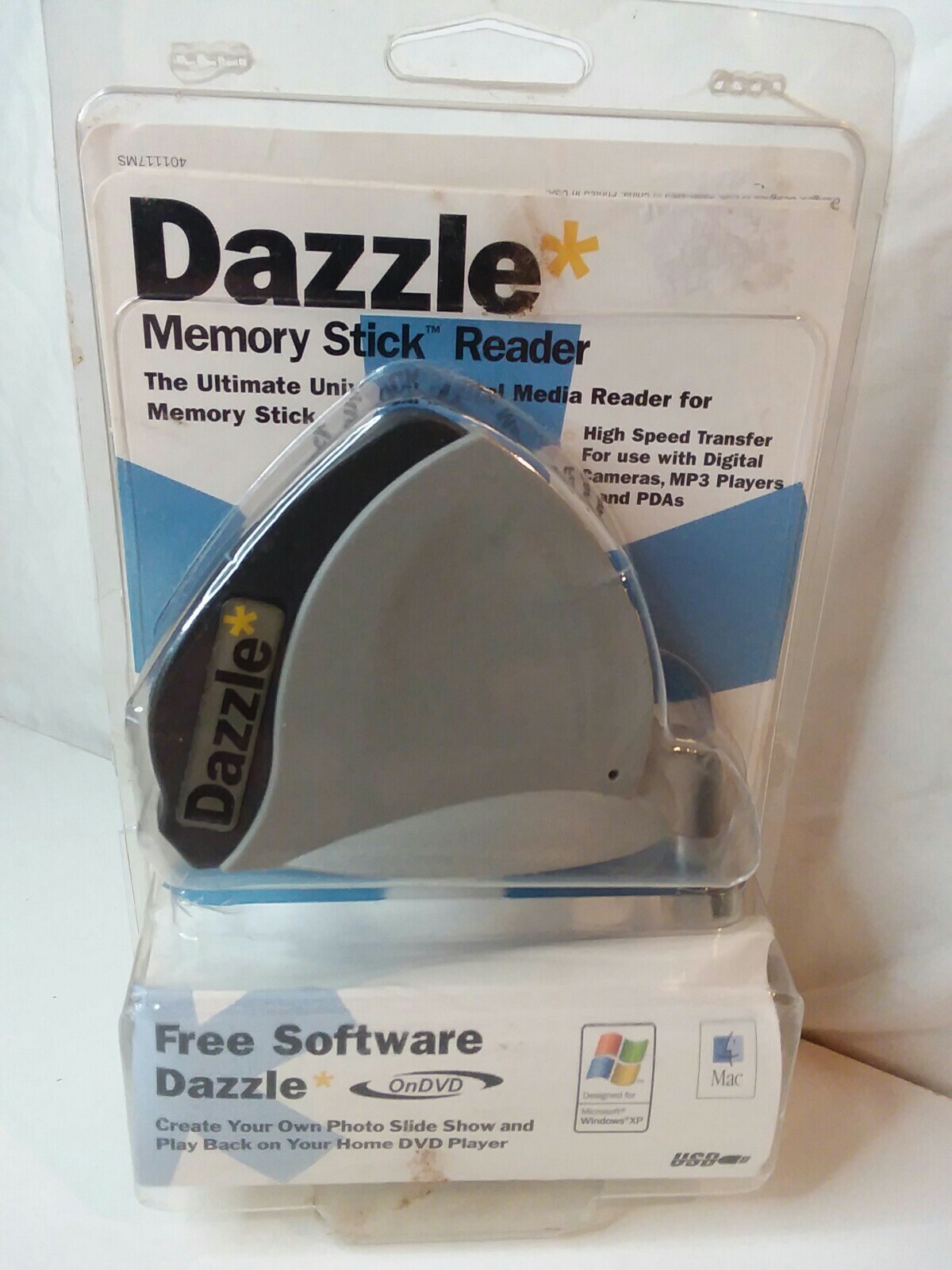 Dazzle Memory Stick Reader and Writer with DVD Software for PC 