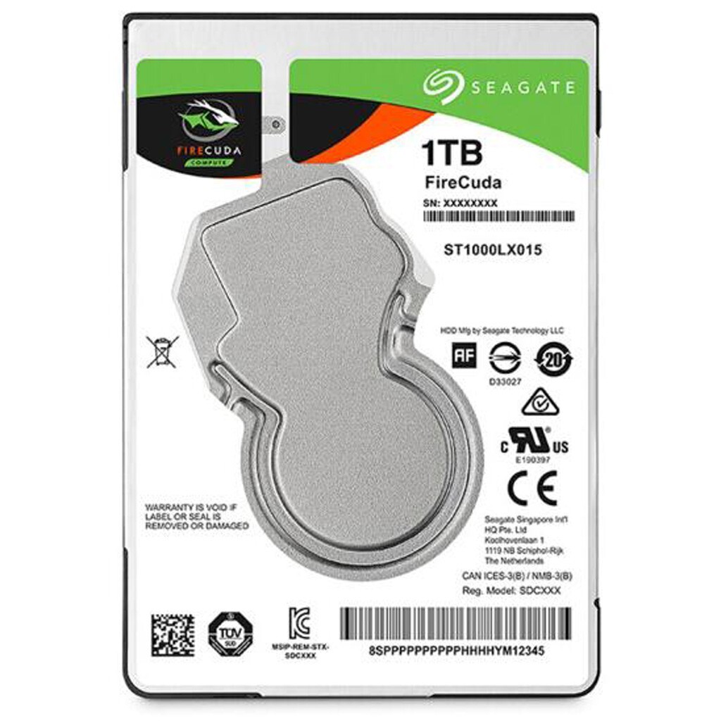 Original Seagate 1TB ST1000LX015 128MB SATA 2.5" SSHD Solid State Hybrid Drive