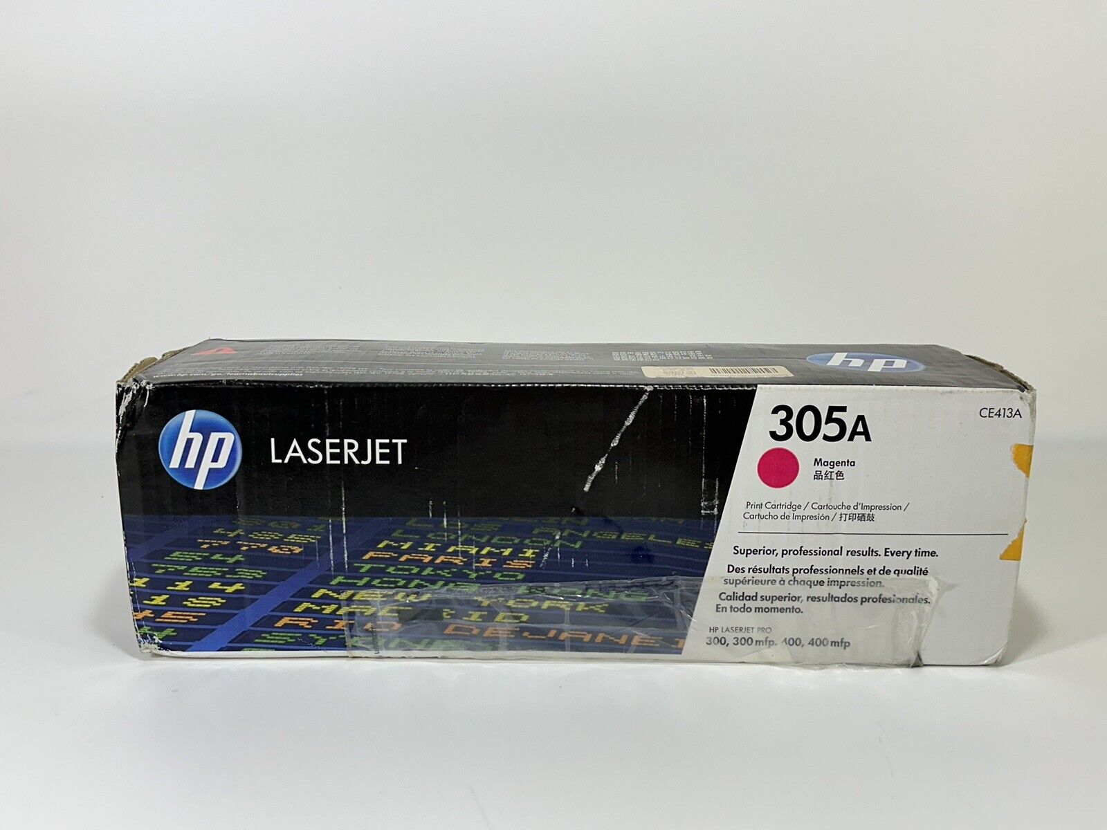 Genuine HP CE413A Magenta Toner Cartridge 305A for LaserJet 300 400 ~ SEALED BOX