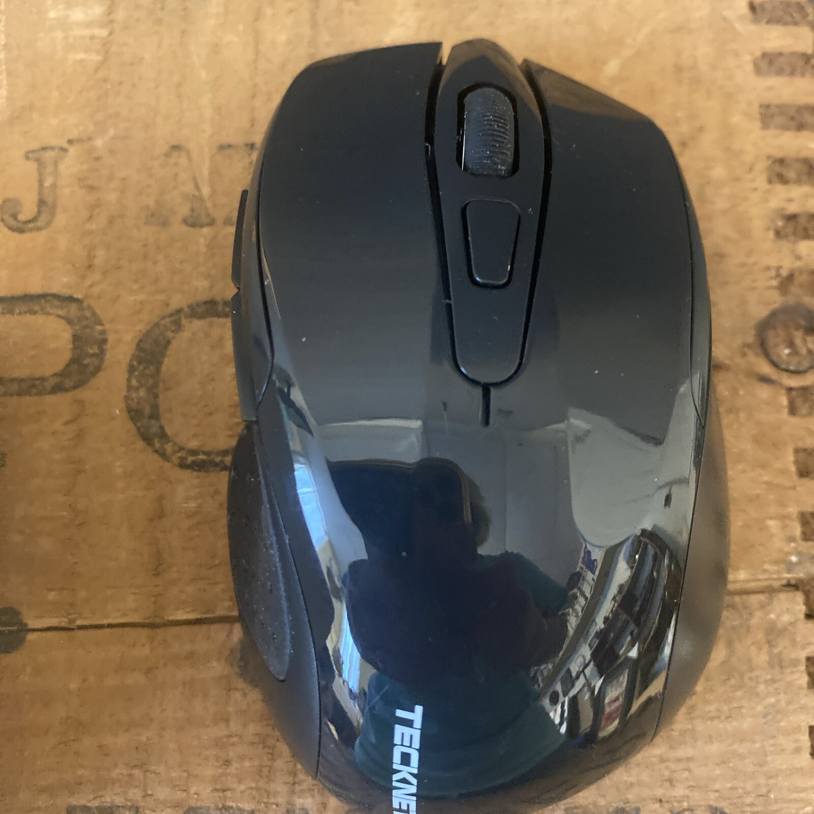 New in Box Technet Wireless Mouse with USB Receiver Tested NIB Black-V3 M003