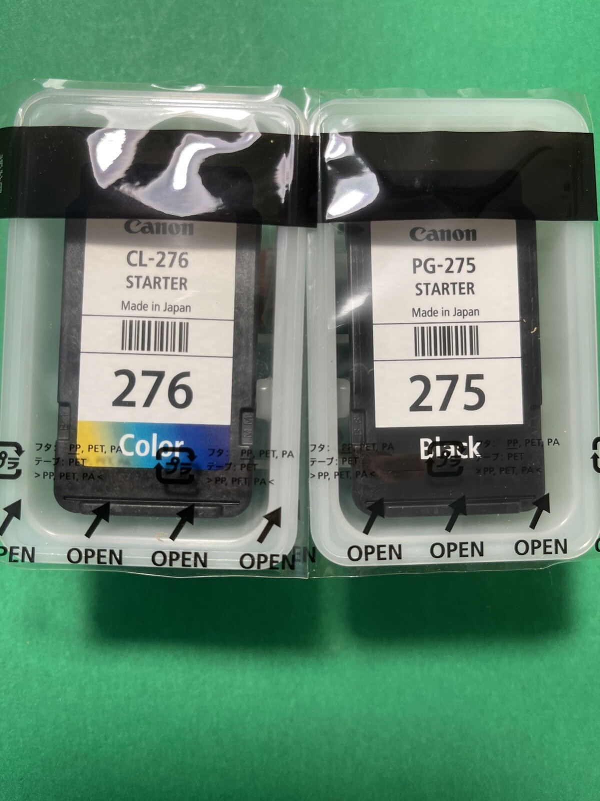 Genuine Canon 275 276 Ink Cartridge Combo-For Setup TR4720 4725 3720 Printer-NEW