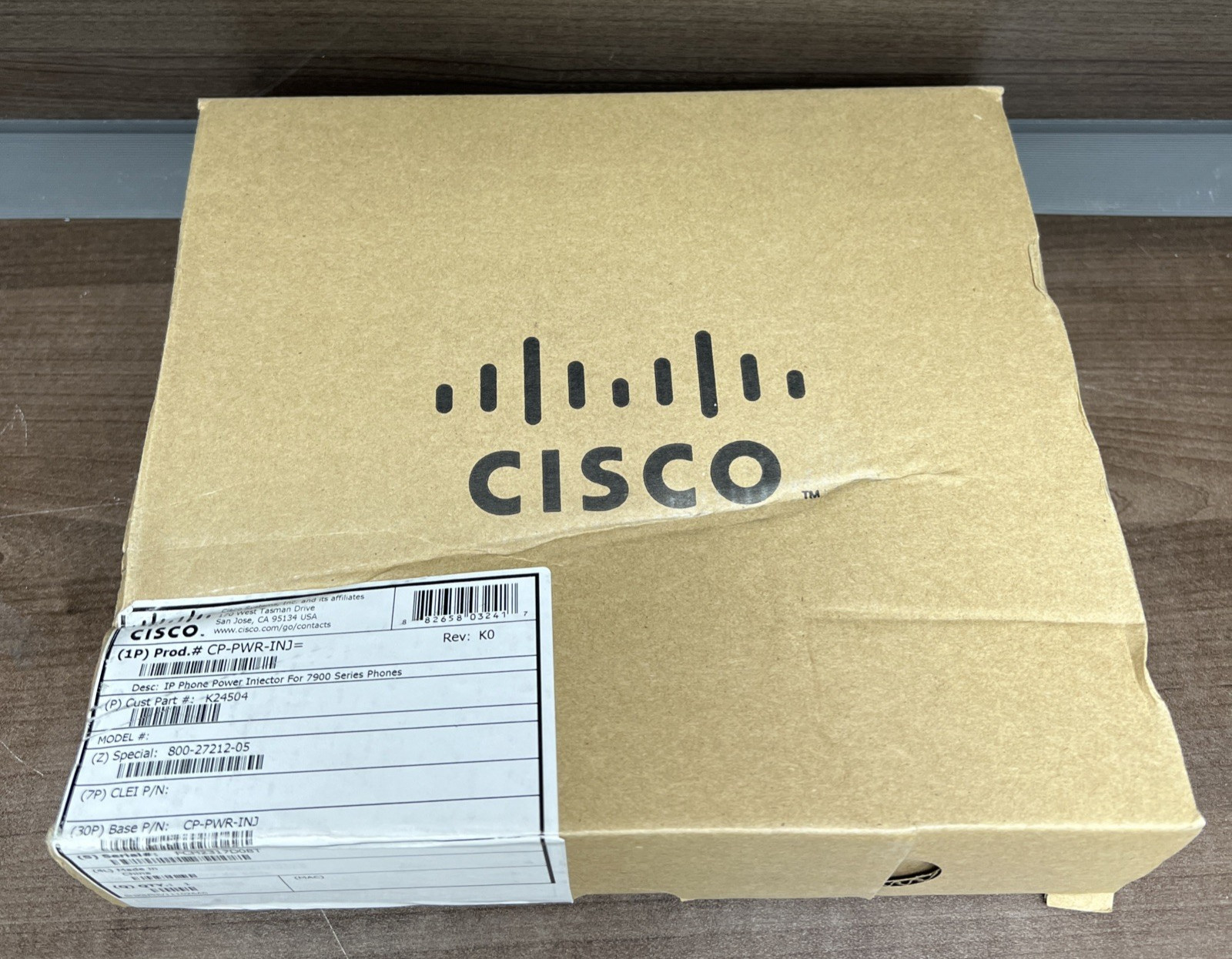 Cisco CP-PWR-INJ= IP Phone Power Injector for 7900 Series Phones