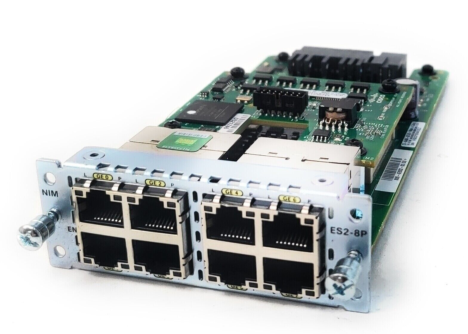Cisco NIM-ES2-8P 8-Port POE Gigabit Ethernet LAN Switch Network Interface Module