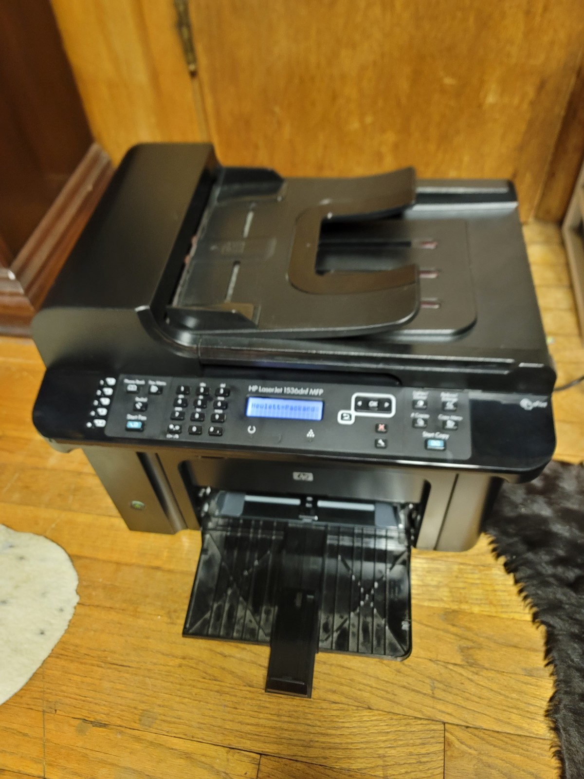 HP LaserJet M1536dnf MFP Printer Fax/Scan/Copy Black Office Equipment 