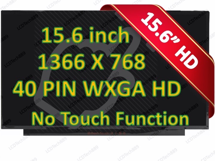 New B156XTK02.0 laptop LED LCD Screen 15.6" WXGA HD Display - No Touch function