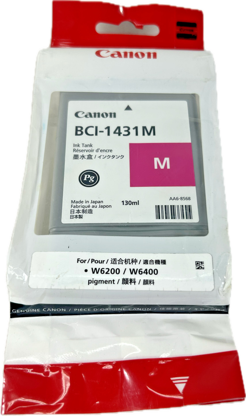 GENUINE Canon BCI-1431 Magenta for imagePROGRAF W6200 W6400