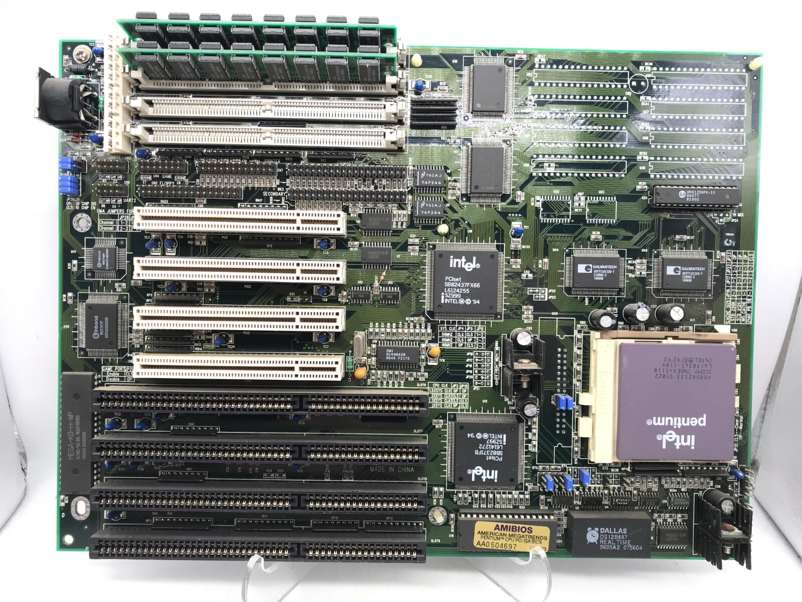 QDI P5I437P410/FMB V1.0 S1.3 Motherboard Socket 7 430FX Intel Pentium 133